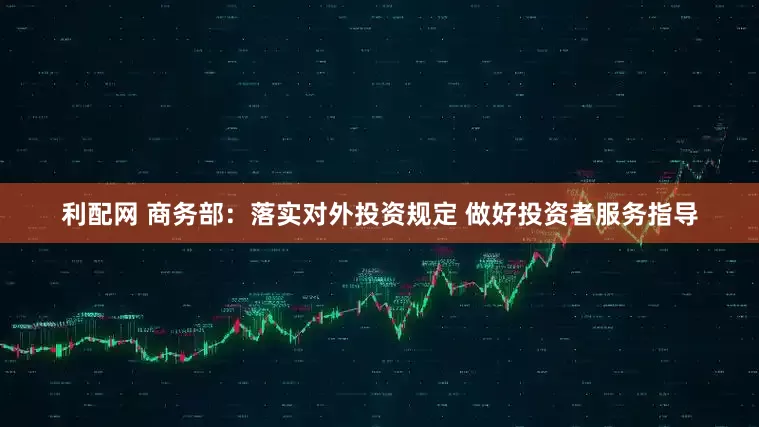 利配网 商务部：落实对外投资规定 做好投资者服务指导